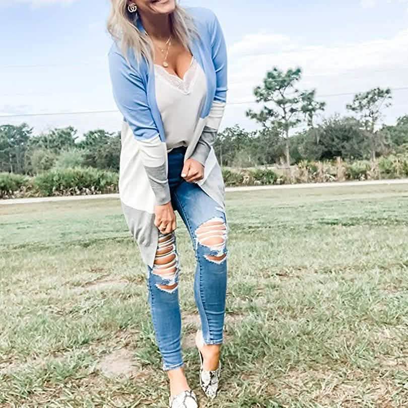 Women's Long Cardigan Sweater Coat Women's Outerwear - Tophatter Daily Deals