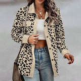 Women's Long Sleeve Casual Jacket Beige Women's Outerwear - Tophatter Daily Deals