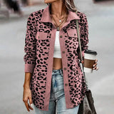 Women's Long Sleeve Casual Jacket Pink Women's Outerwear - Tophatter Daily Deals