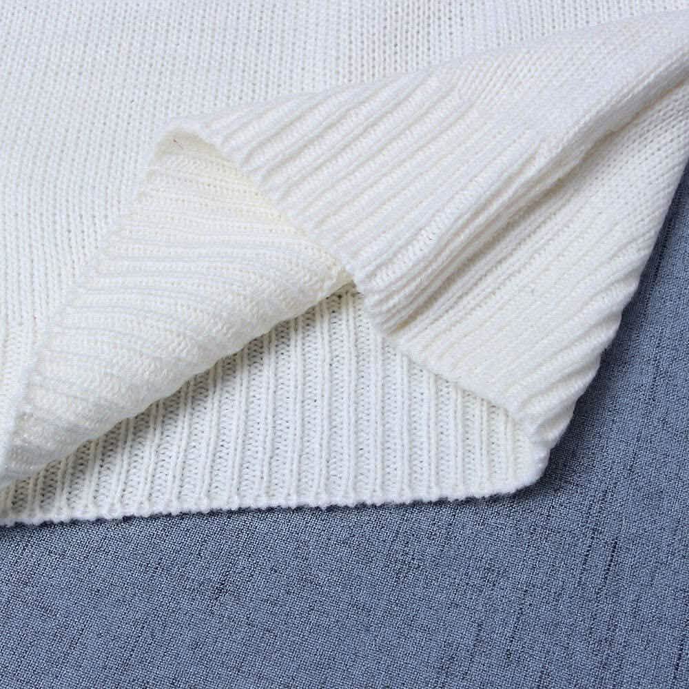Women's Long Sleeve Crewneck Cute Heart Knitted Sweaters Women's Tops - Tophatter Daily Deals