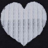 Women's Long Sleeve Crewneck Cute Heart Knitted Sweaters Women's Tops - Tophatter Daily Deals