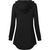 Women's Long Sleeve Hooded Tunic Tops Women's Tops - Tophatter Daily Deals