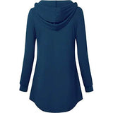 Women's Long Sleeve Hooded Tunic Tops Women's Tops - Tophatter Daily Deals