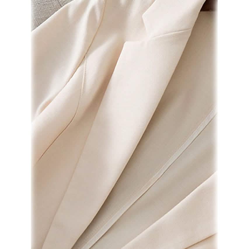 Women's Long Sleeve Pocket Casual Blazer Women's Outerwear - Tophatter Daily Deals