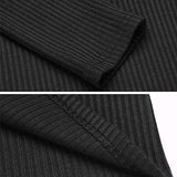 Women's Long Sleeve V Neck Ribbed Button Down Knit Sweater Fitted Top Women's Tops - Tophatter Daily Deals