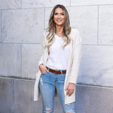 Women's Long-Sleeved Soft Chunky Knitted Sweater Women's Outerwear - Tophatter Daily Deals