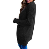 Women's Long-Sleeved Soft Chunky Knitted Sweater Women's Outerwear - Tophatter Daily Deals
