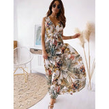 Women's Maxi Sleeveless Backless Dress White Women's Dresses - Tophatter Daily Deals
