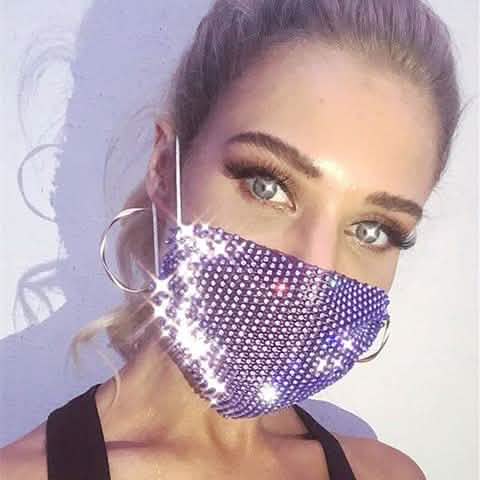 Women's Net Sun Diamond Mask Face Masks & PPE - Tophatter Daily Deals