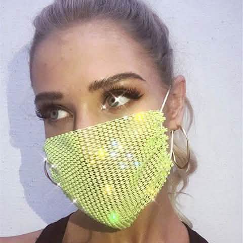Women's Net Sun Diamond Mask Face Masks & PPE - Tophatter Daily Deals