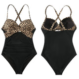 Women's One Piece High Waist Swimwear Tummy Control Cutout Women's Swimwear - Tophatter Daily Deals