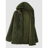 Women's Plus Size Hoodie Coat Long Sleeve Women's Outerwear - Tophatter Daily Deals
