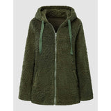 Women's Plus Size Hoodie Coat Long Sleeve Women's Outerwear - Tophatter Daily Deals