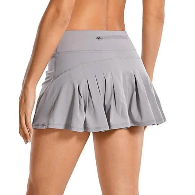 Women's Running Skirt Sport Short Gray Women's Bottoms - Tophatter Daily Deals
