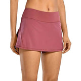 Women's Running Skirt Sport Short Red Women's Bottoms - Tophatter Daily Deals