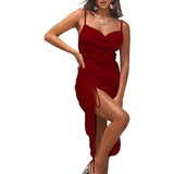 Women's Satin Spaghetti Strap Dress Women's Dresses - Tophatter Daily Deals