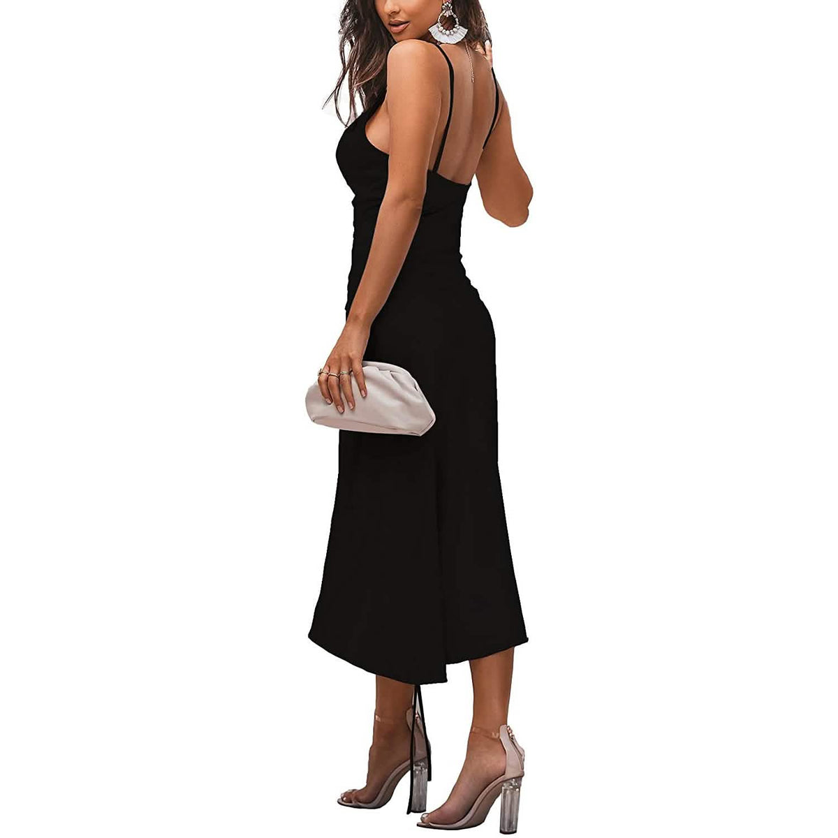 Women's Satin Spaghetti Strap Dress Women's Dresses - Tophatter Daily Deals