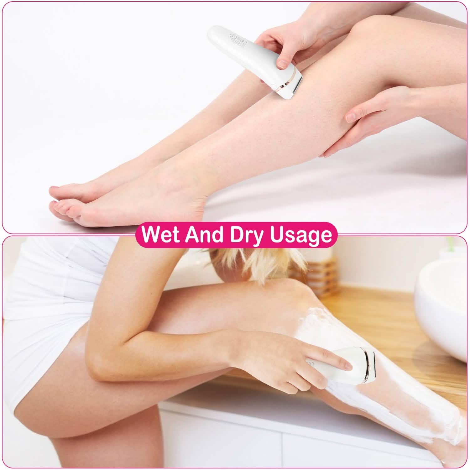 Women's Shaver Electric Hair Remover Beauty & Personal Care - Tophatter Daily Deals