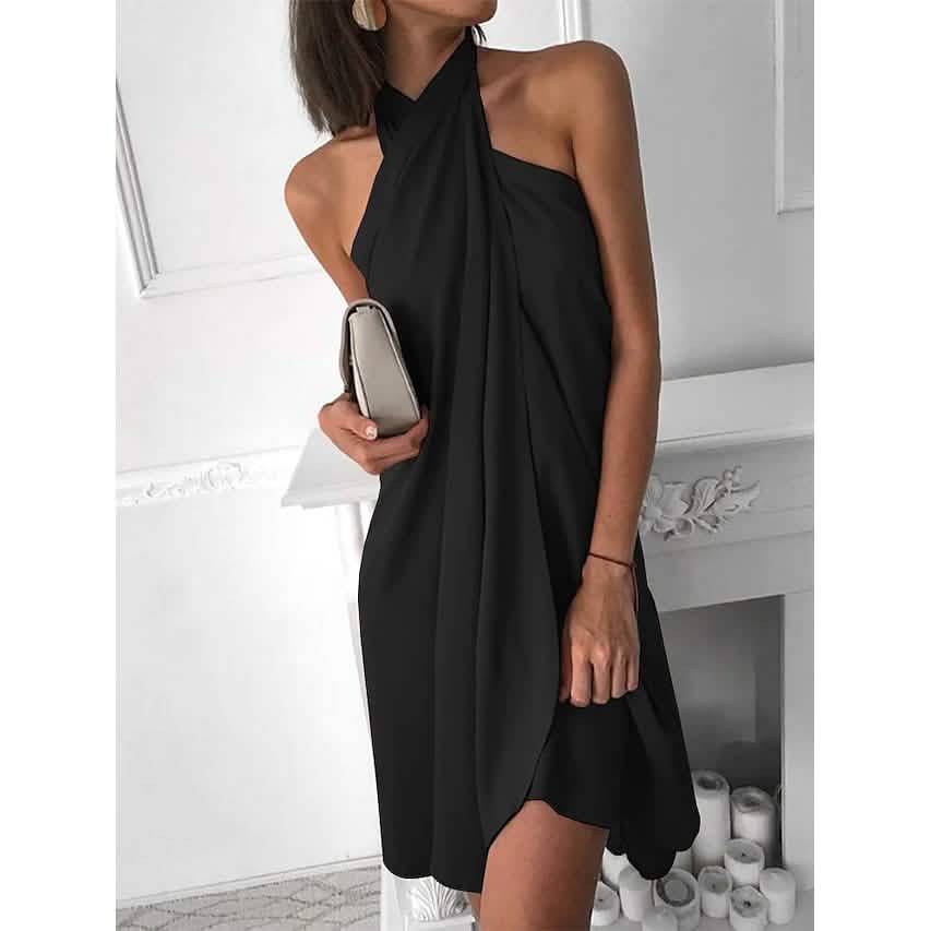 Women's Shift Dress Short Mini Dress Black Women's Dresses - Tophatter Daily Deals