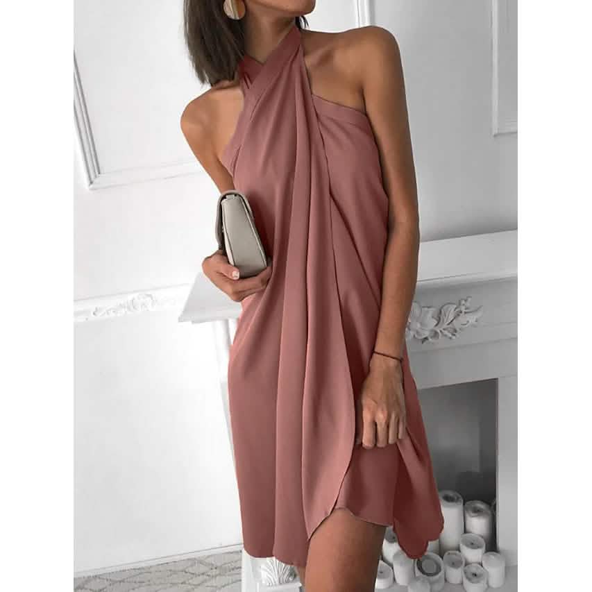 Women's Shift Dress Short Mini Dress Khaki Women's Dresses - Tophatter Daily Deals