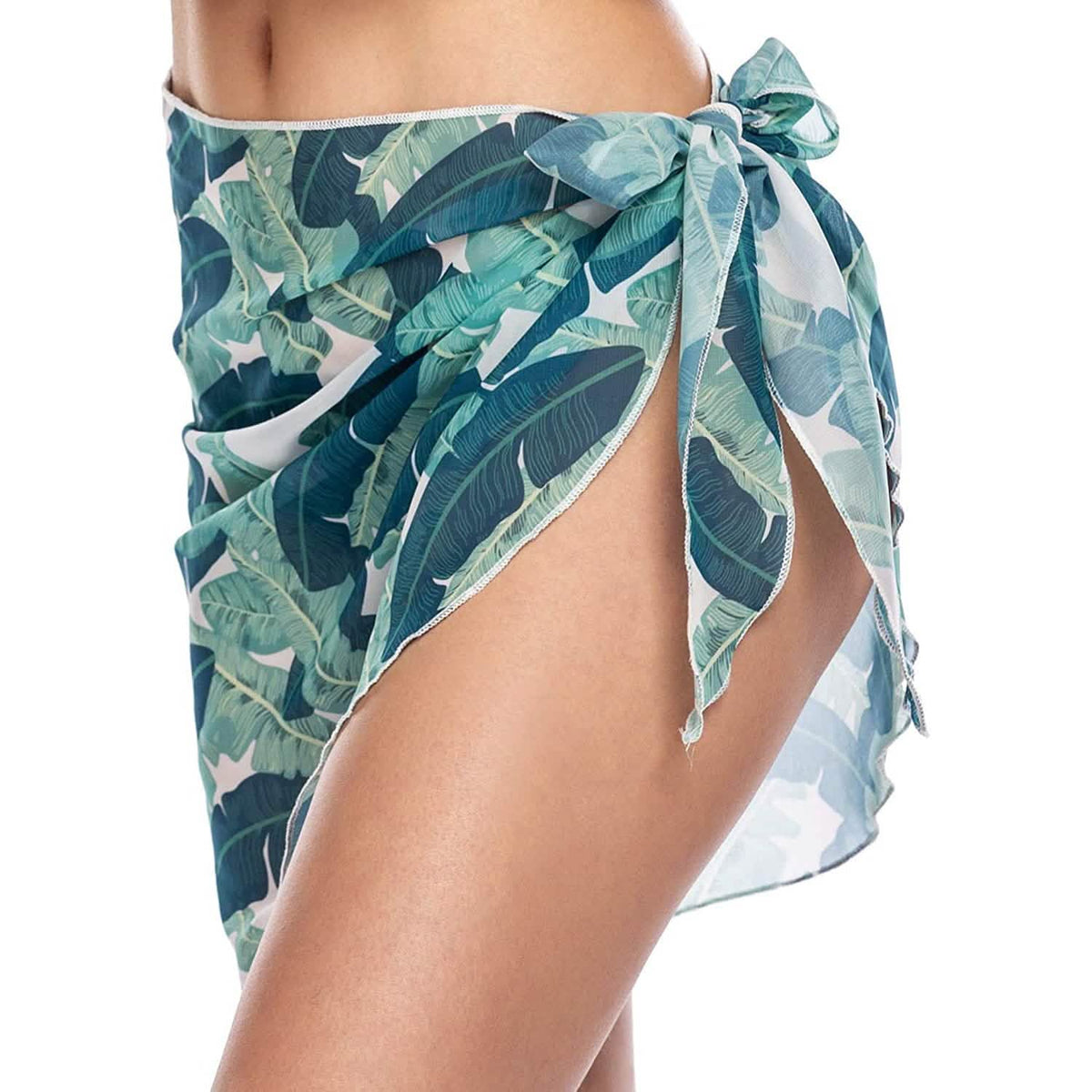 Women's Short Sarongs Beach Wrap Women's Swimwear - Tophatter Daily Deals