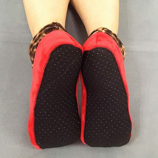 Women's Soft Bottom Plush Floor Slippers Socks Women's Socks & Hosiery - Tophatter Daily Deals