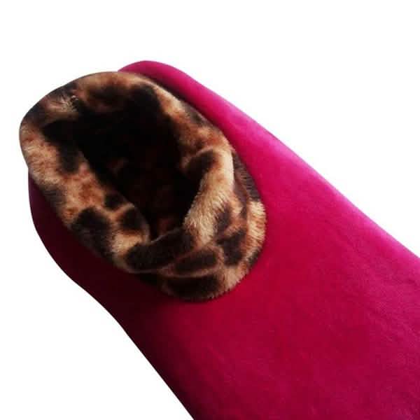 Women's Soft Bottom Plush Floor Slippers Socks Rose Red Women's Socks & Hosiery - Tophatter Daily Deals