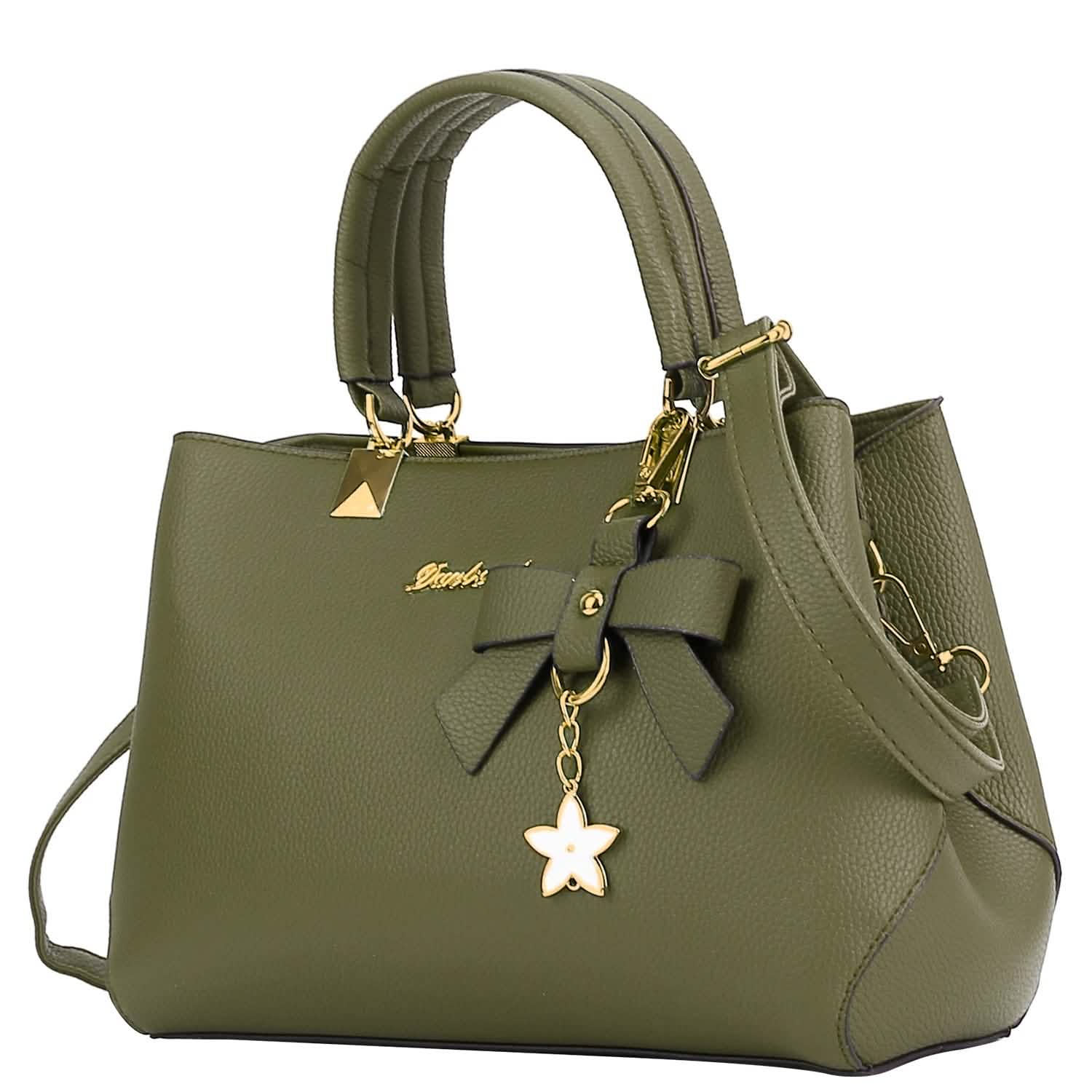 Women's Soft Leather Handbag Tote Shoulder Crossbody Bag Handbags & Wallets - Tophatter Daily Deals