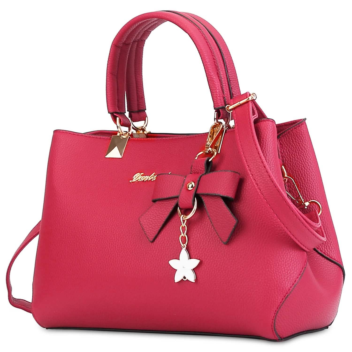 Women's Soft Leather Handbag Tote Shoulder Crossbody Bag Handbags & Wallets - Tophatter Daily Deals