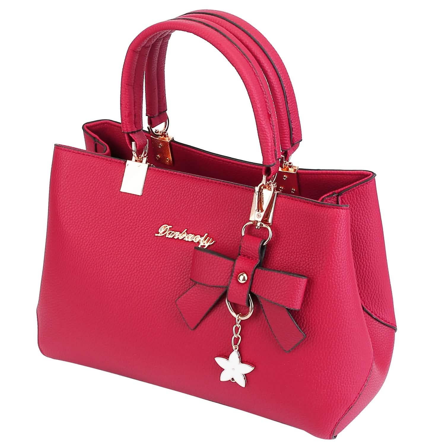 Women's Soft Leather Handbag Tote Shoulder Crossbody Bag Handbags & Wallets - Tophatter Daily Deals