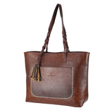 Women's Soft Leather Tote Bag Handbags & Wallets - Tophatter Daily Deals