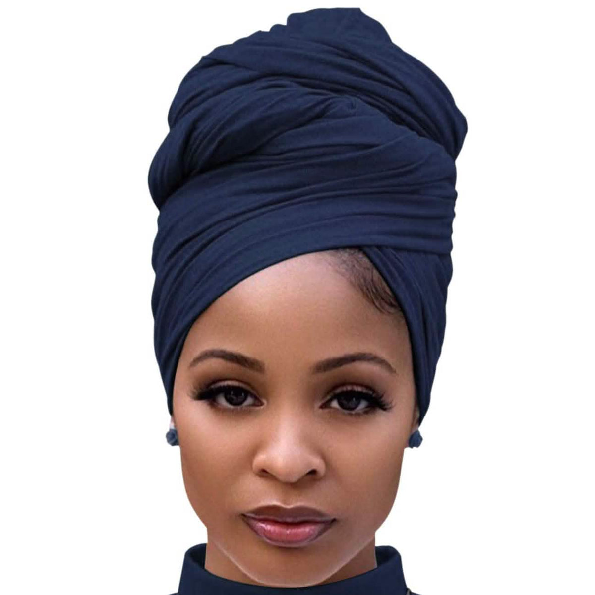 Women's Summer Breathable Lightweight Bandana Navy Hats - Tophatter Daily Deals