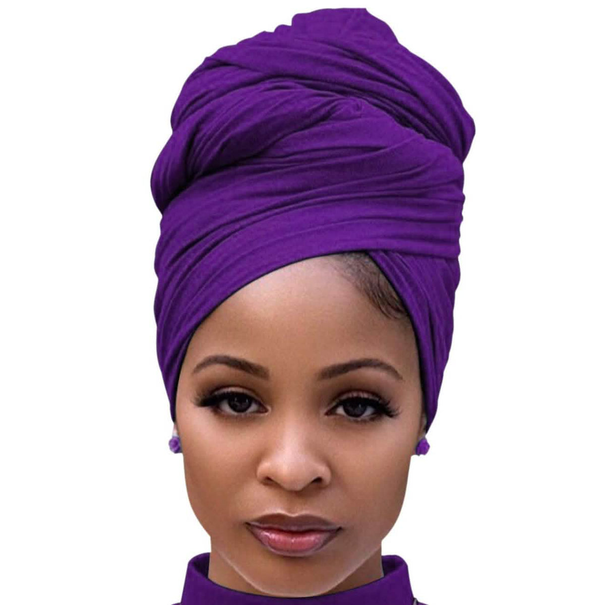 Women's Summer Breathable Lightweight Bandana Purple Hats - Tophatter Daily Deals