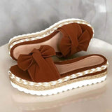 Women's Summer Casual Platform Sandals Brown Women's Shoes - Tophatter Daily Deals
