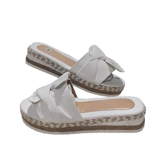 Women's Summer Casual Platform Sandals White Women's Shoes - Tophatter Daily Deals