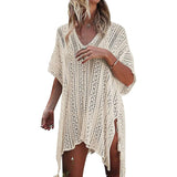 Women's Summer Swimsuit Bikini Beach Swimwear Cover up Beige Women's Swimwear - Tophatter Daily Deals