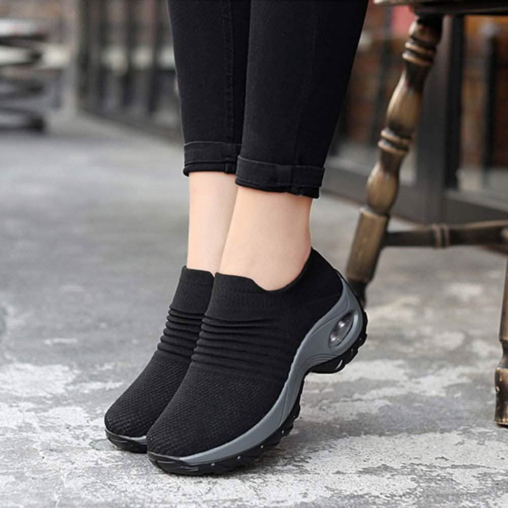 Women's Walking Shoes Sock Sneakers Women's Shoes - Tophatter Daily Deals