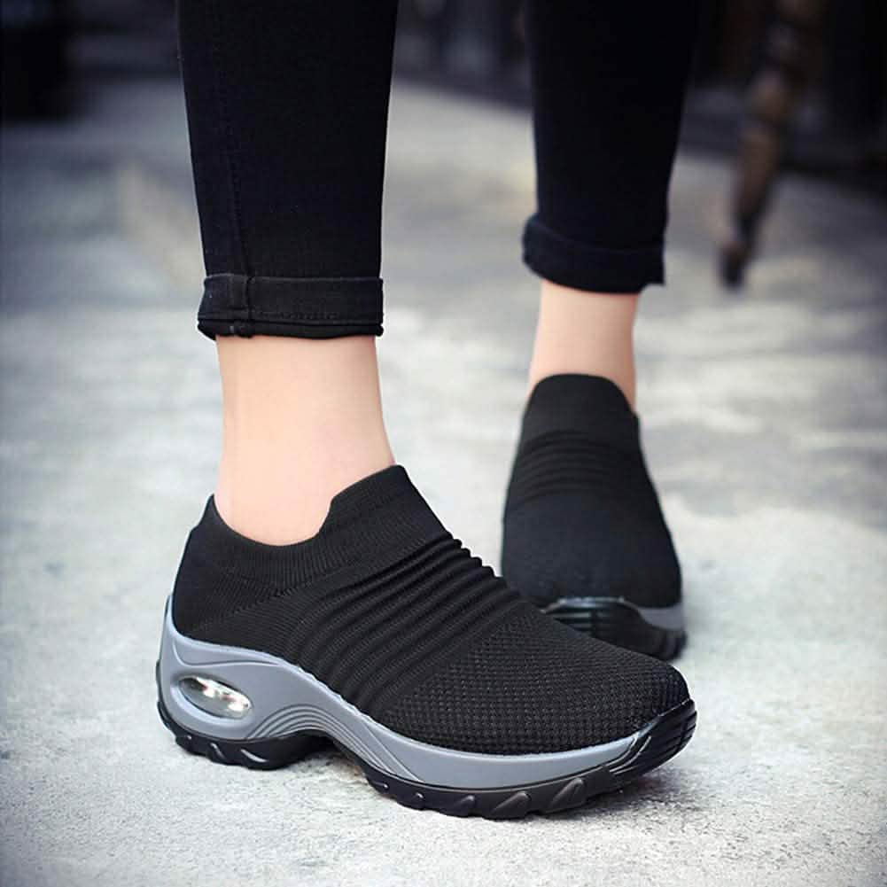 Women's Walking Shoes Sock Sneakers Women's Shoes - Tophatter Daily Deals