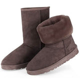Women's Waterproof Snow Boots Chocolate Women's Shoes - Tophatter Daily Deals