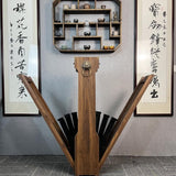 Wooden self-ejecting sword Box Walnut (Without Sword) - Tophatter Daily Deals