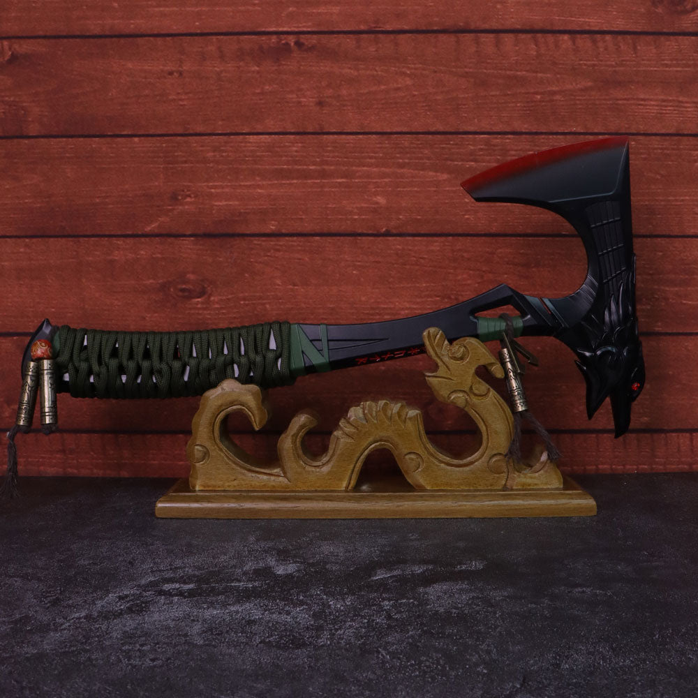 Wooden Dragon Totem Full-Size ACG Weapon Display Holder - Tophatter Daily Deals