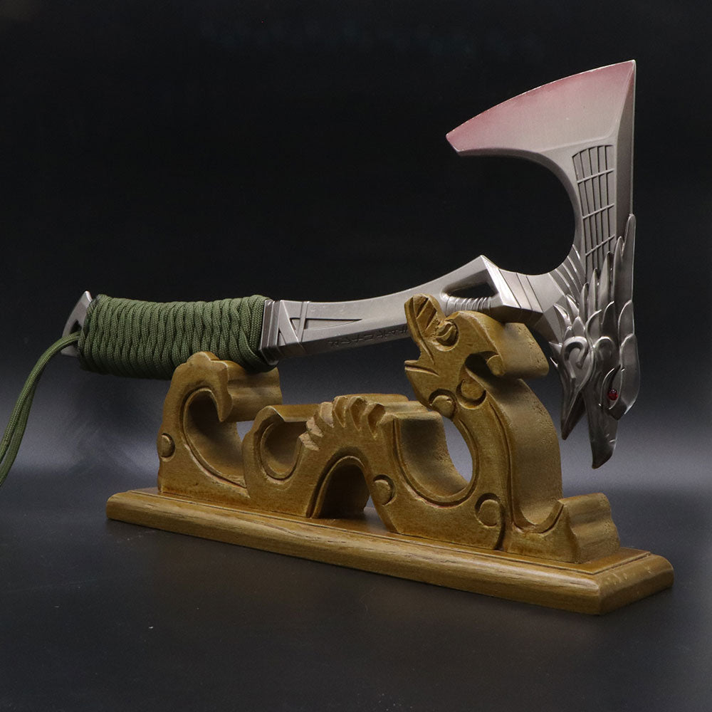 Wooden Dragon Totem Full-Size ACG Weapon Display Holder - Tophatter Daily Deals