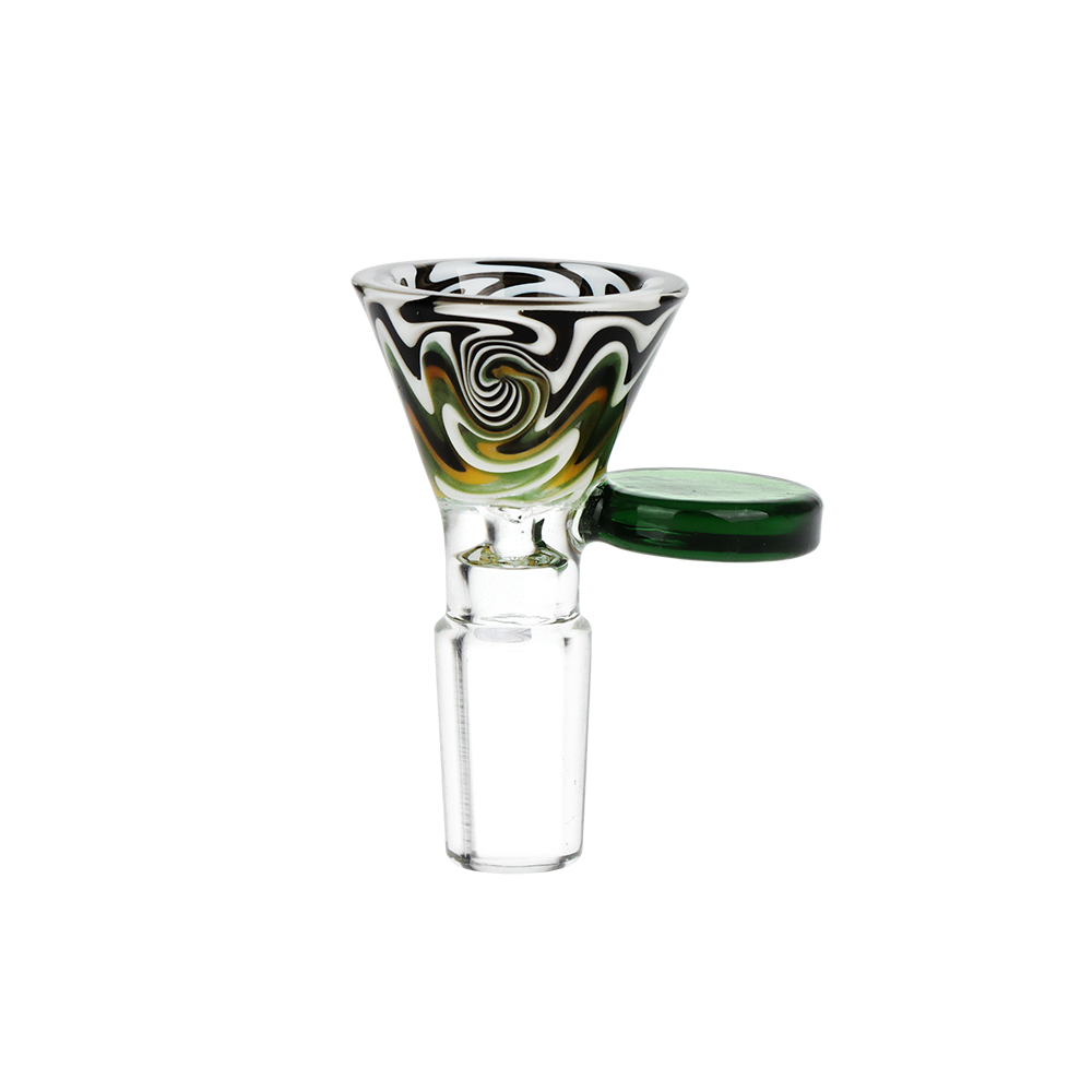 Worked Wig Wag Herb Slide Bong Bowls - Tophatter Daily Deals