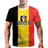 World Cup 2022 Soccer Jersey Women and Mens Football T-Shirts Belgium Men's Tops - Tophatter Daily Deals