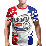 World Cup 2022 Soccer Jersey Women and Mens Football T-Shirts Croatia Men's Tops - Tophatter Daily Deals