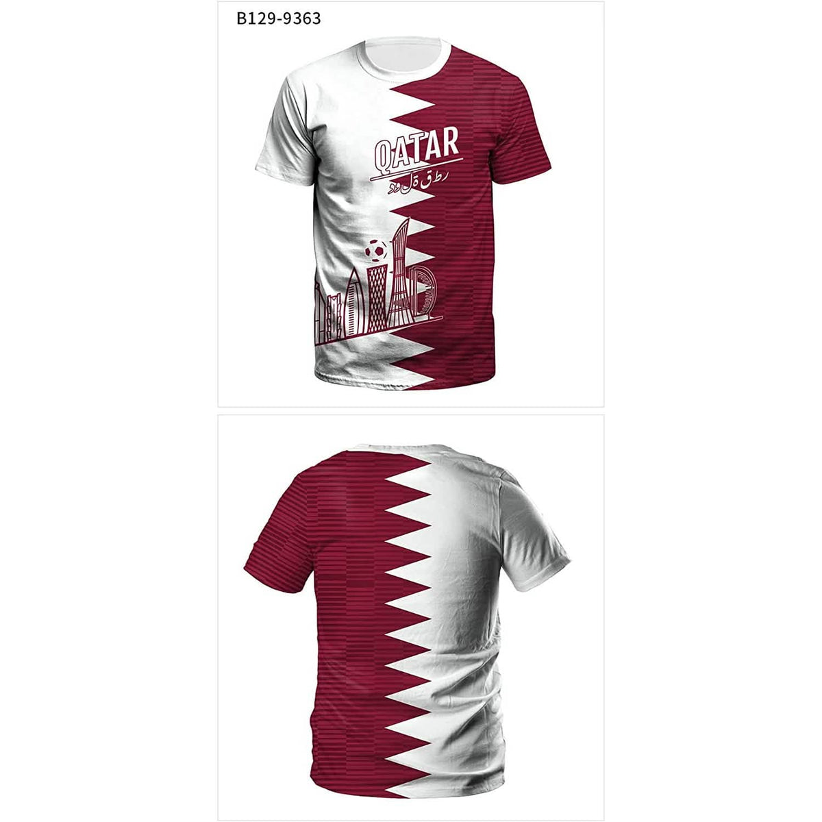 World Cup 2022 Soccer Jersey Women and Mens Football T-Shirts Men's Tops - Tophatter Daily Deals