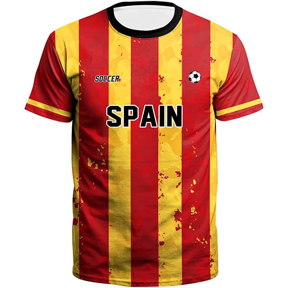 World Cup 2022 Soccer Jersey Women and Mens Football T-Shirts Men's Tops - Tophatter Daily Deals