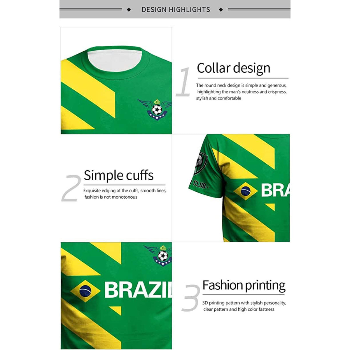 World Cup 2022 Soccer Jersey Women and Mens Football T-Shirts Men's Tops - Tophatter Daily Deals