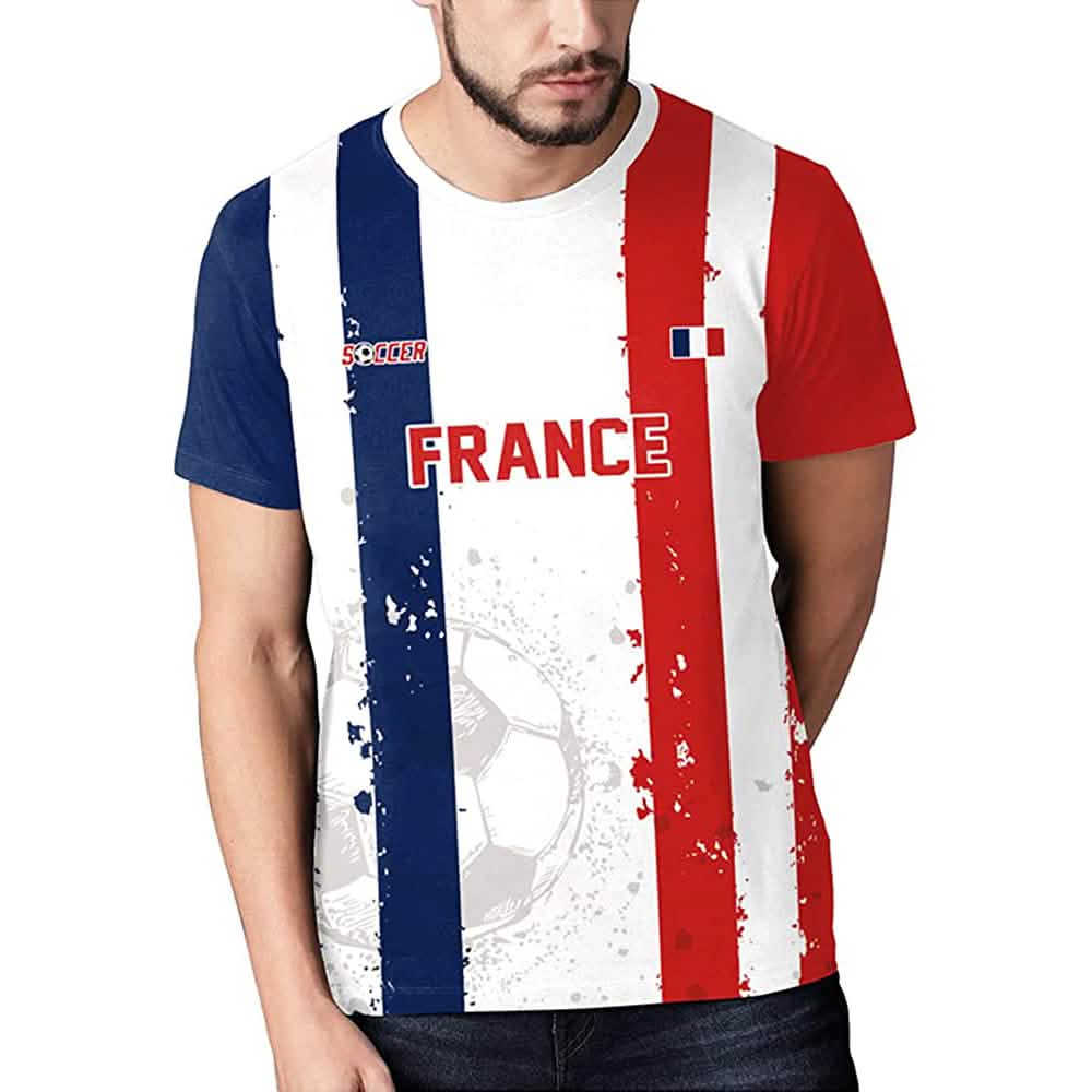 World Cup 2022 Soccer Jersey Women and Mens Football T-Shirts Men's Tops - Tophatter Daily Deals