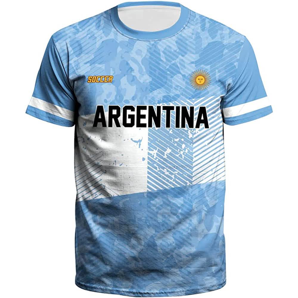 World Cup 2022 Soccer Jersey Women and Mens Football T-Shirts Men's Tops - Tophatter Daily Deals